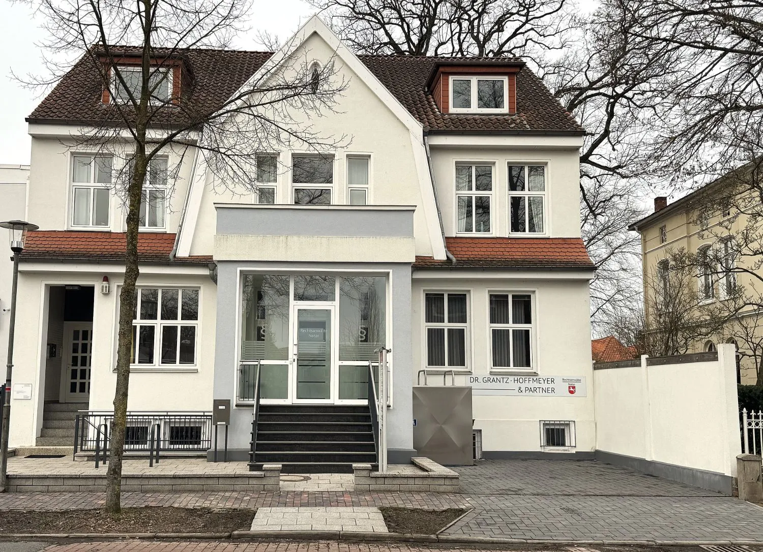 Das Kanzleigebäude am Johanniswall in Verden